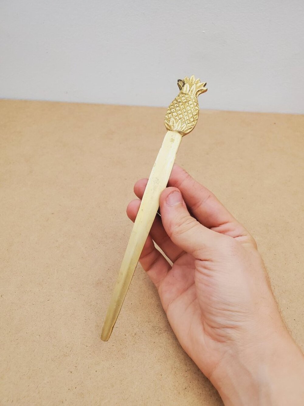 vintage letter opener solid brass Lightweight Envelope Slitter Mail metal Gift